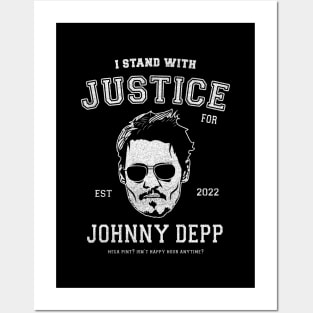 Justice for Johnny Depp Posters and Art